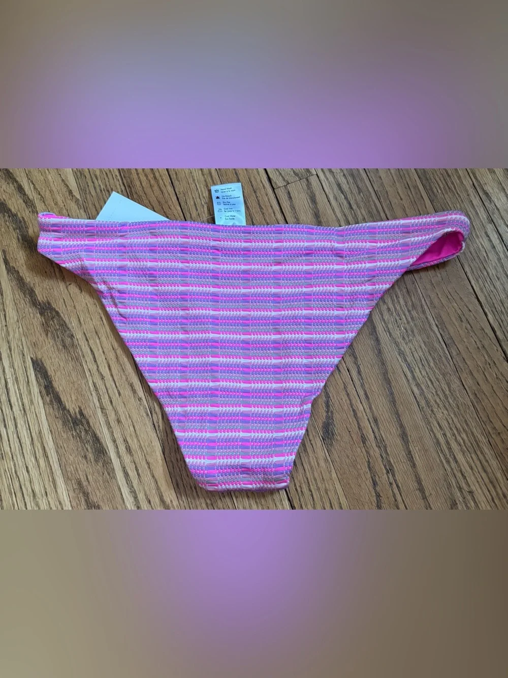 l*space Camacho Bikini Bottom Size S in Electric Pique
